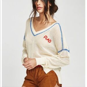 New! Wildfox Awesomely Rad Becca Sweater size M